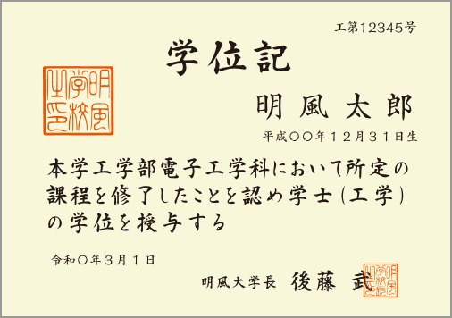 証書