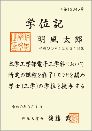 証書